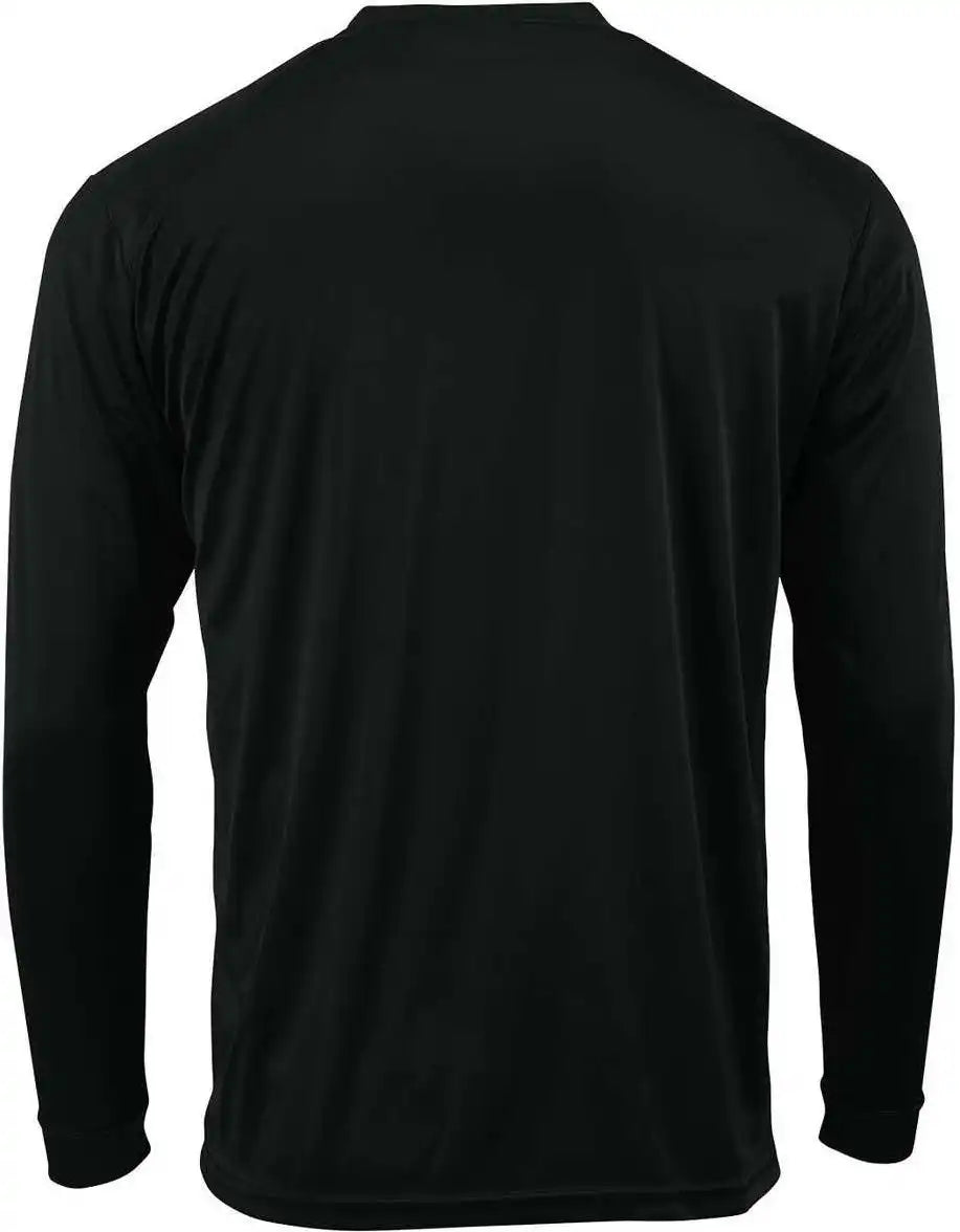 Paragon 210 Adult Long Sleeve Performance Tee Black