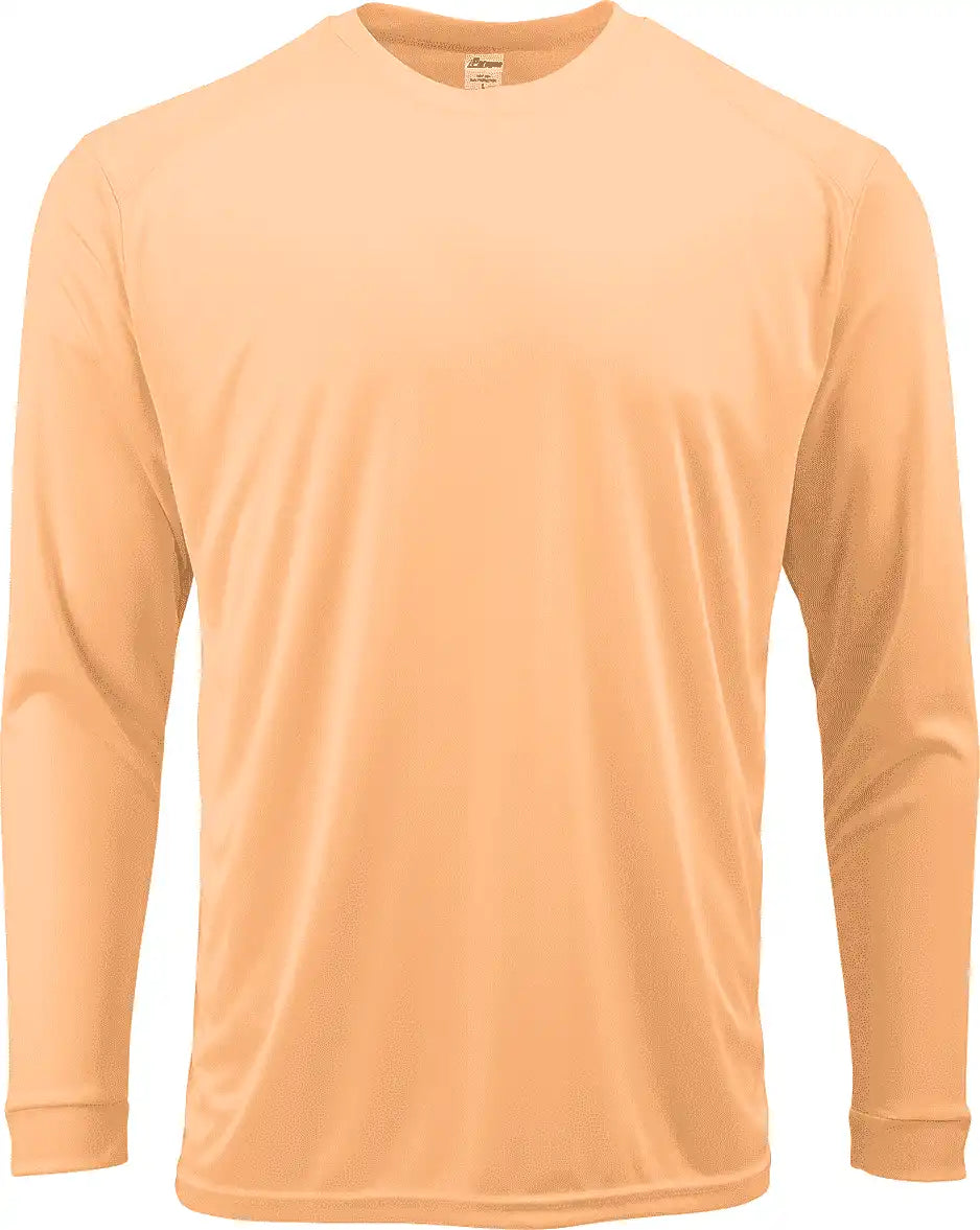 Paragon 210 Adult Long Sleeve Performance Tee Coral