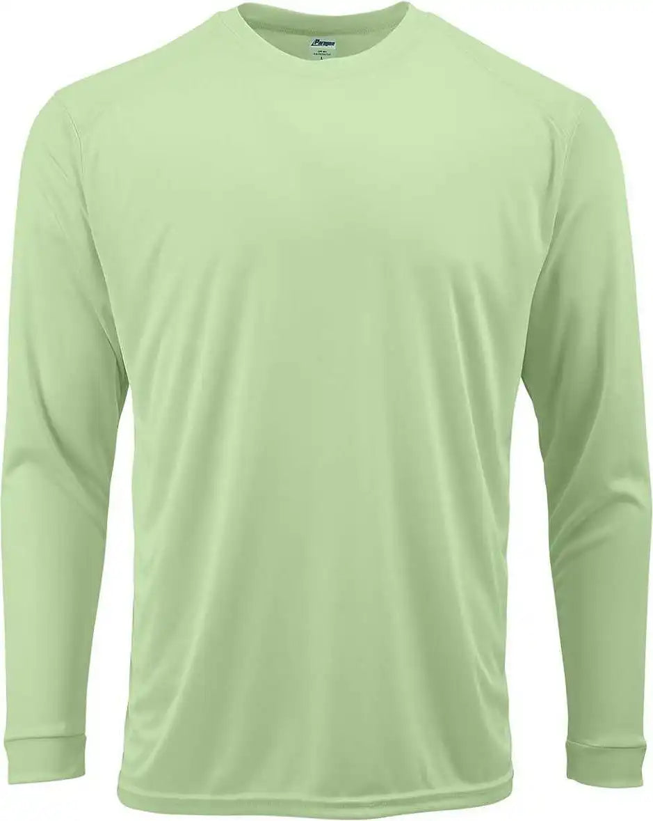 Paragon 210 Adult Long Sleeve Performance Tee Limeade