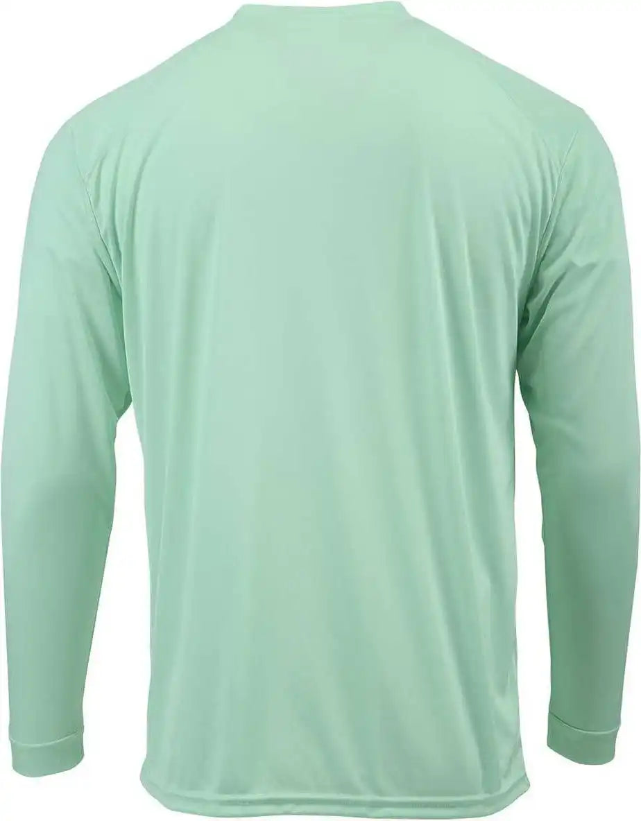 Paragon 210 Adult Long Sleeve Performance Tee Mint Green