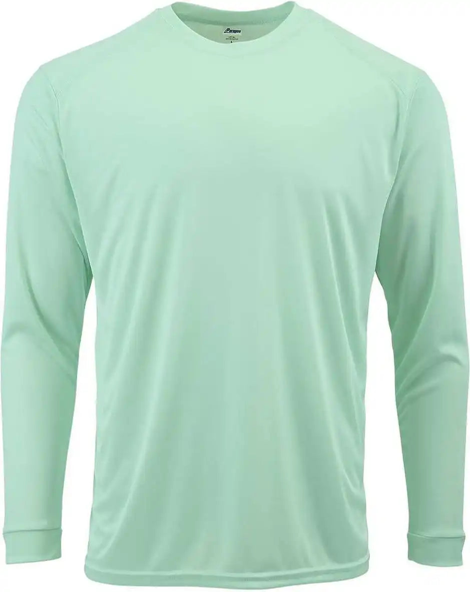 Paragon 210 Adult Long Sleeve Performance Tee Mint Green