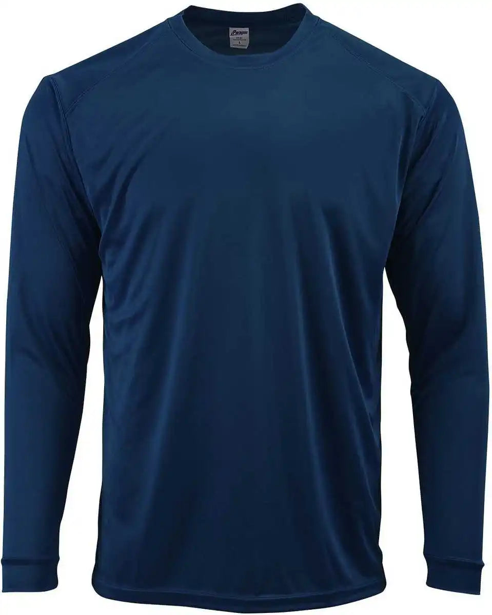 Paragon 210 Adult Long Sleeve Performance Tee Navy