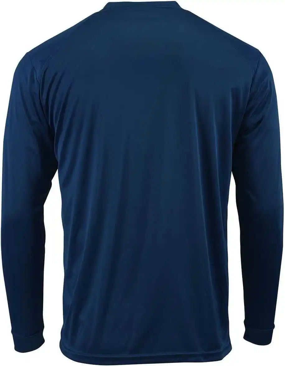 Paragon 210 Adult Long Sleeve Performance Tee Navy