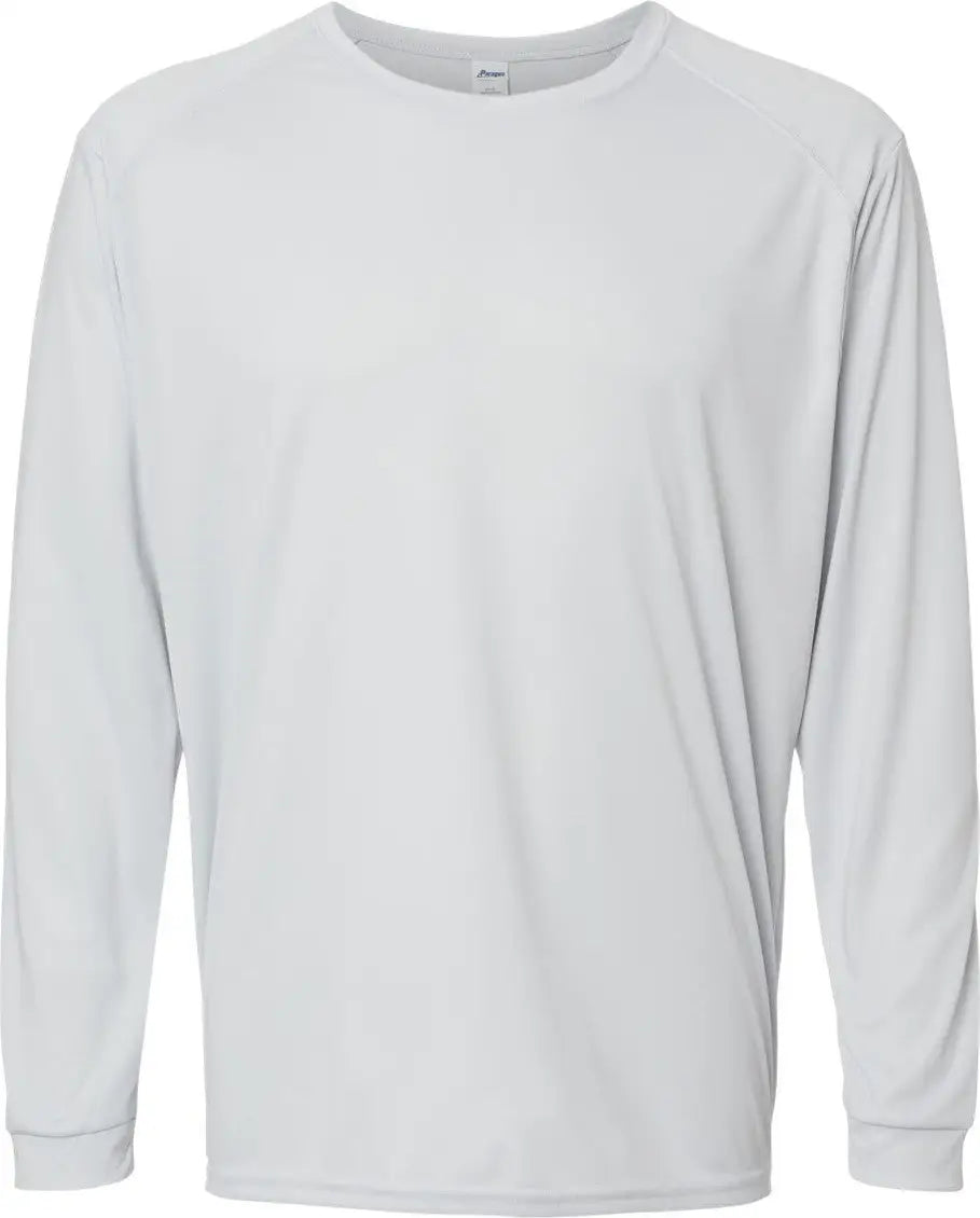 Paragon 210 Long Islander Performance Sleeve T-shirt - Aluminum - Adult Xs