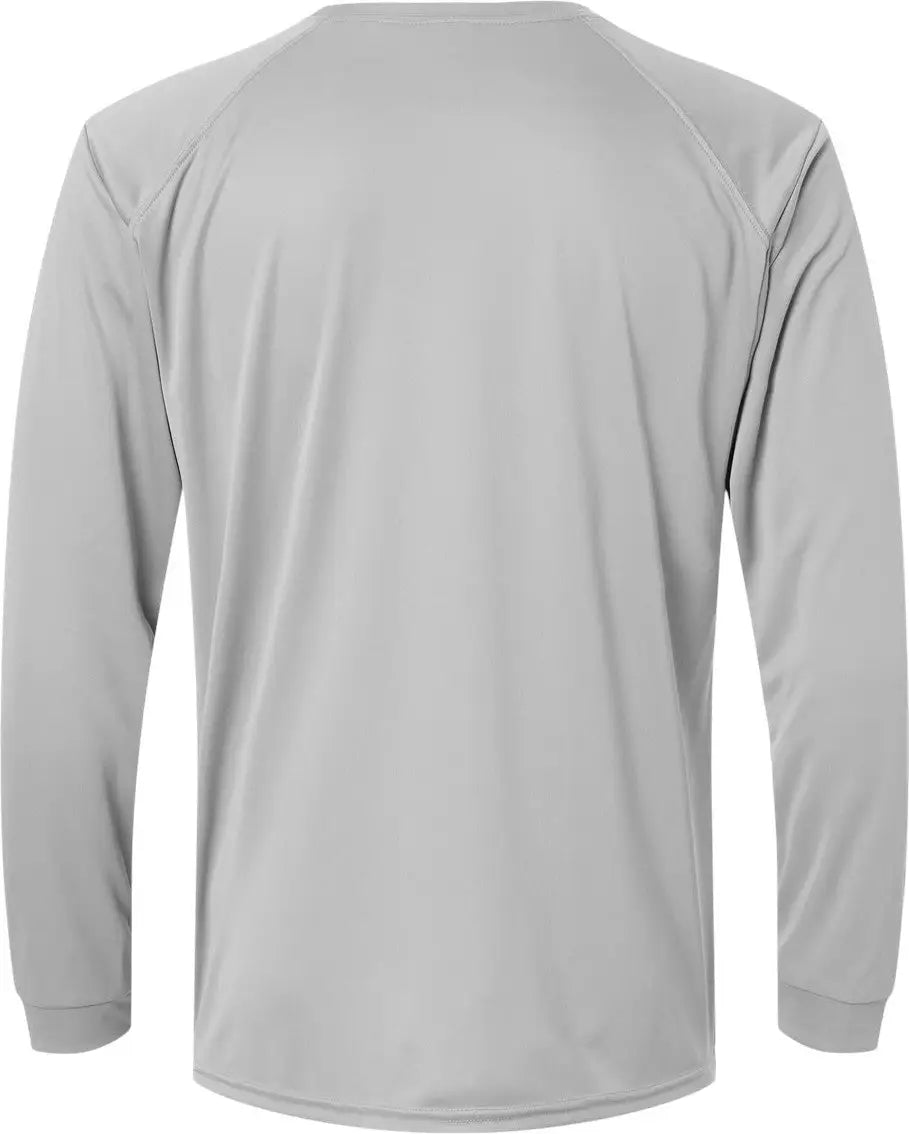 Paragon 210 Long Islander Performance Sleeve T-shirt - Medium Grey - Adult Xs