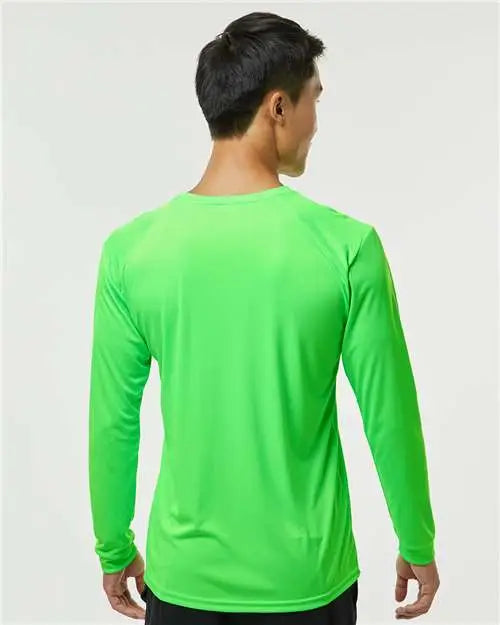 Paragon 210 Long Islander Performance Sleeve T-shirt - Neon Lime