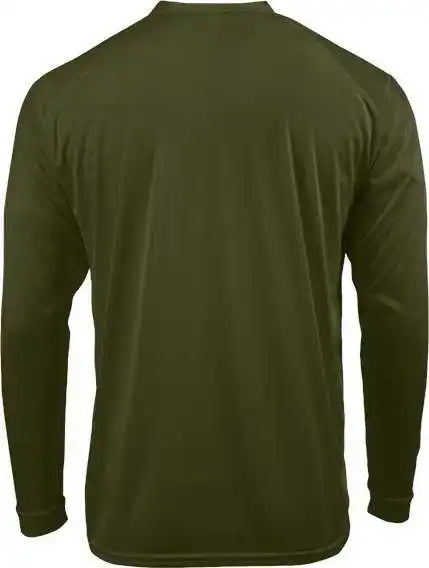 Paragon 210 Long Islander Performance Sleeve T-shirt - Olive Green