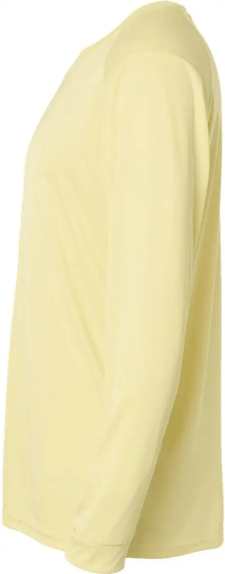 Paragon 210 Long Islander Performance Sleeve T-shirt - Pale Yellow