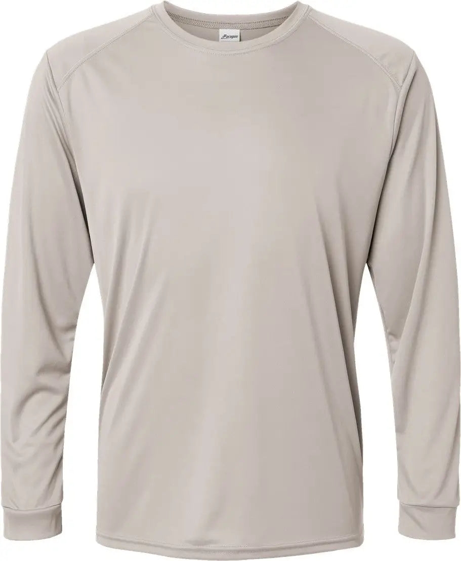 Paragon 210 Long Islander Performance Sleeve T-shirt - Sand - Adult Xs