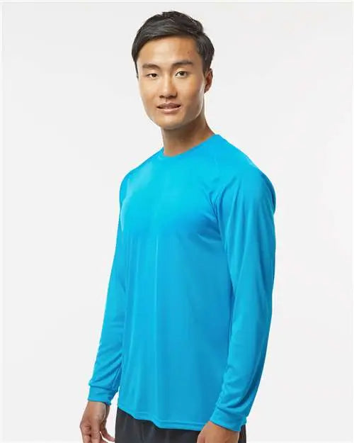 Paragon 210 Long Islander Performance Sleeve T-shirt - Turquoise