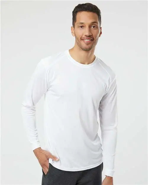 Paragon 210 Long Islander Performance Sleeve T-shirt - White