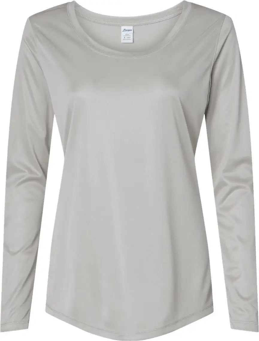 Paragon 214 Women’s Long Islander Performance Sleeve T-shirt - Aluminum - Ladies Xs