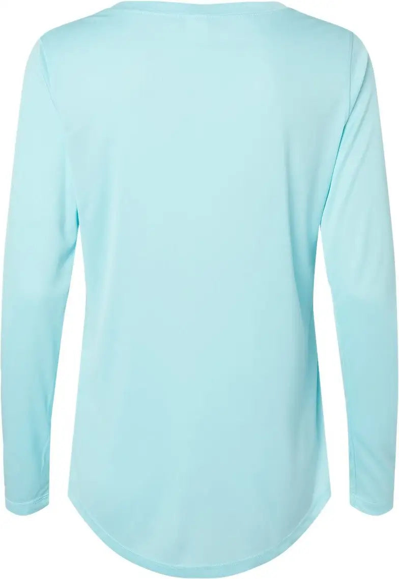 Paragon 214 Women’s Long Islander Performance Sleeve T-shirt - Aqua Blue