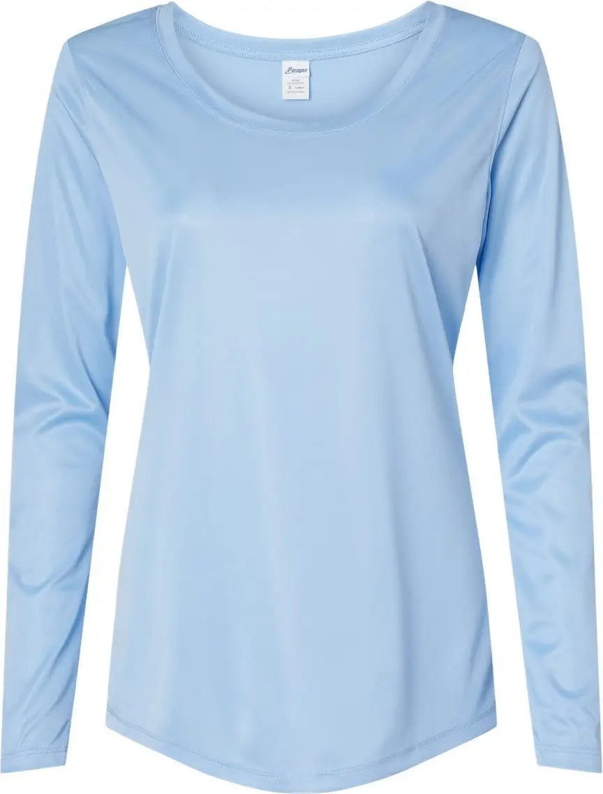 Paragon 214 Women’s Long Islander Performance Sleeve T-shirt - Blue Mist - Ladies Xs