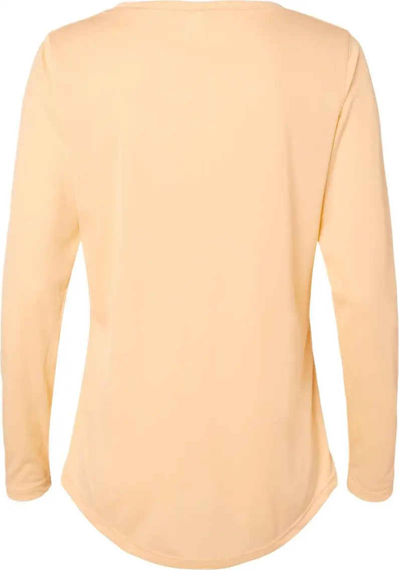 Paragon 214 Women’s Long Islander Performance Sleeve T-shirt - Peach - Ladies Xs