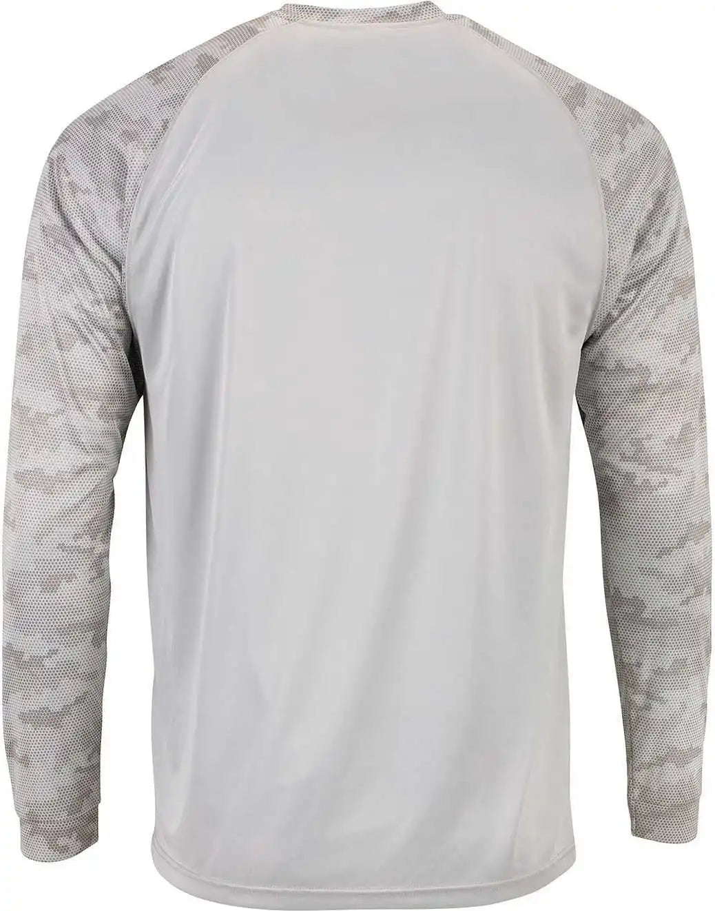Paragon 216 Adult Cayman Long Sleeve Raglan Tee Aluminum