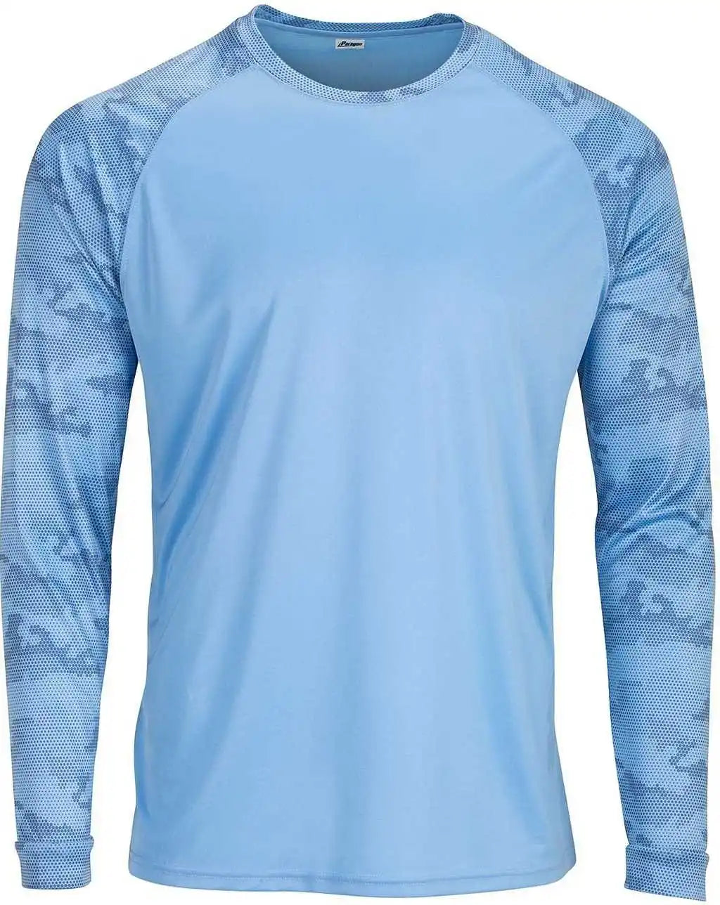 Paragon 216 Adult Cayman Long Sleeve Raglan Tee Blue Mist