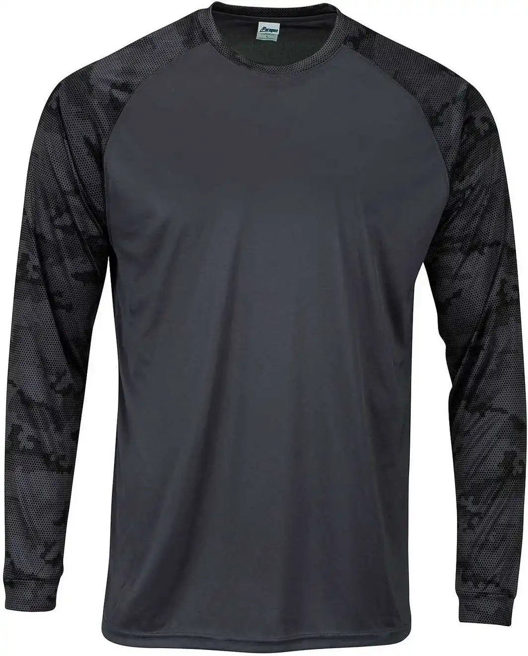 Paragon 216 Adult Cayman Long Sleeve Raglan Tee Graphite