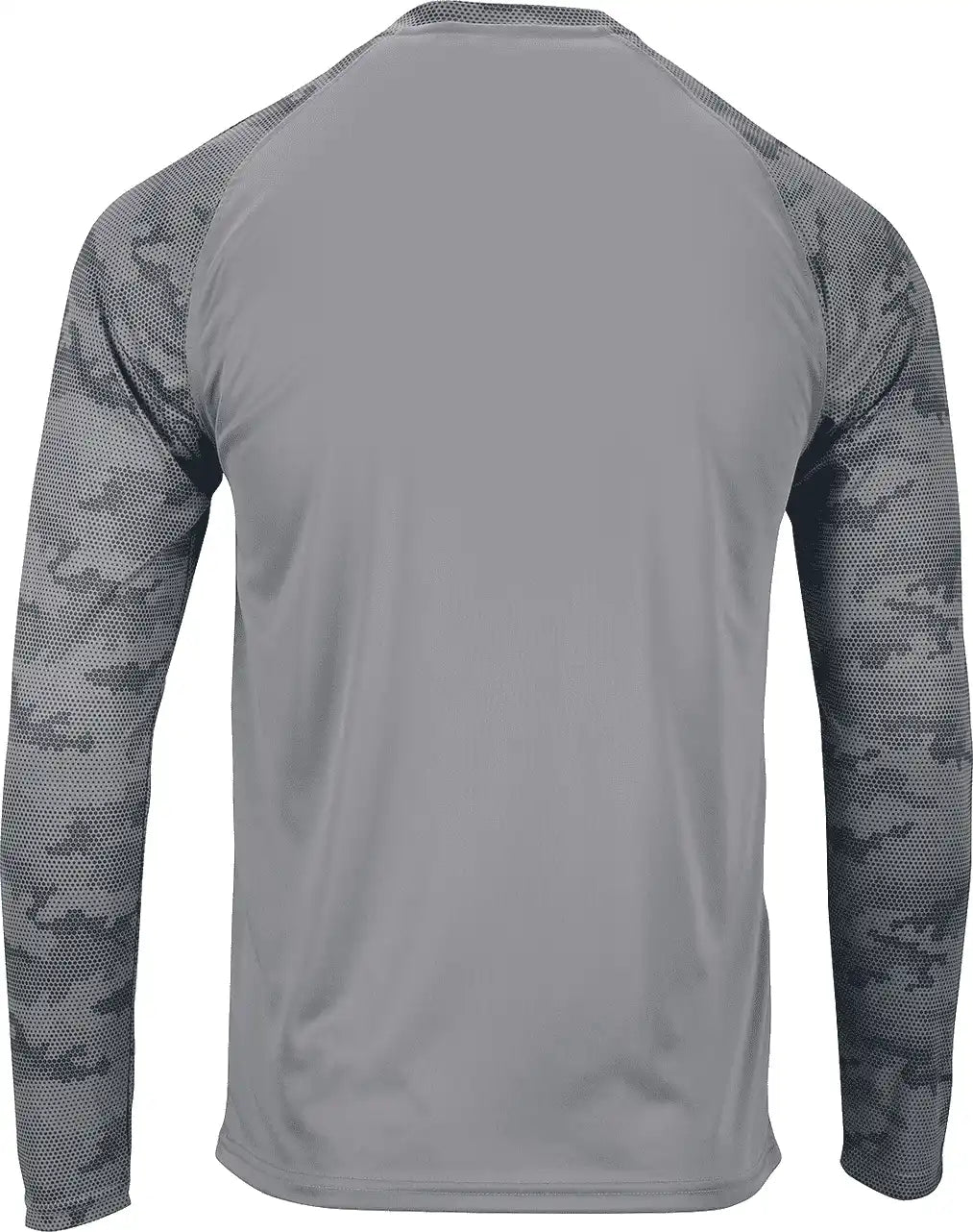 Paragon 216 Adult Cayman Long Sleeve Raglan Tee Medium Gray