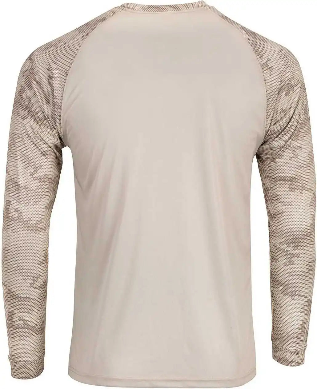 Paragon 216 Adult Cayman Long Sleeve Raglan Tee - Sand