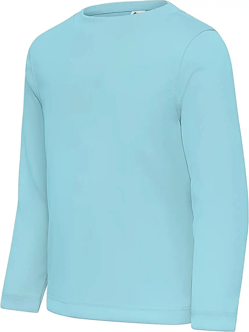 Paragon 218t Toddler Islander Long Sleeve Tee - Aqua Blue
