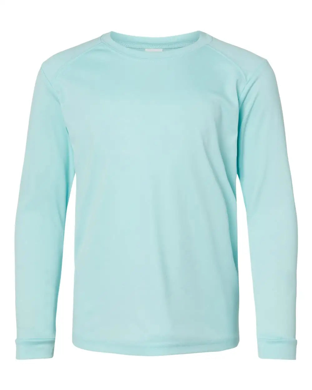 Paragon 218t Toddler Long Islander Performance Sleeve T-shirt - Aqua Blue