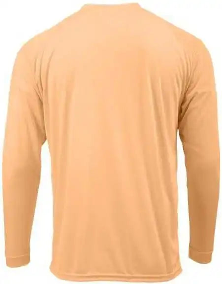 Paragon 218y Youth Long Islander Performance Sleeve T-shirt - Coral
