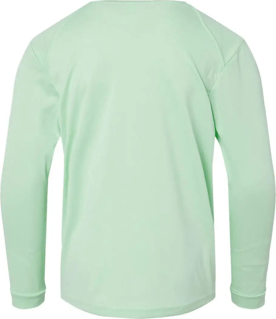 Paragon 218y Youth Long Islander Performance Sleeve T-shirt - Mint Green