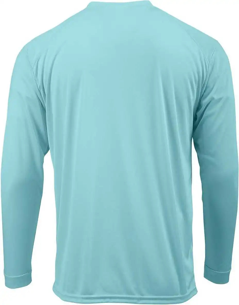 Paragon 218y Youth Long Sleeve Tee - Aqua Blue