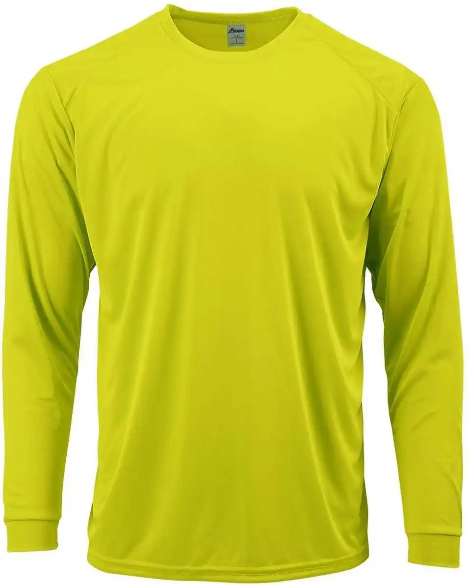 Paragon 218y Youth Long Sleeve Tee - Safety Green