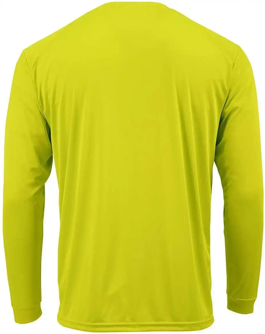 Paragon 218y Youth Long Sleeve Tee - Safety Green