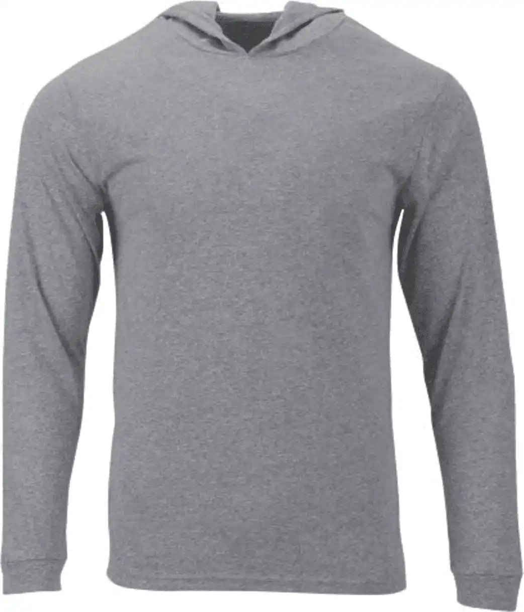 Paragon 220 Adult Long Sleeve Performance Hood - Heather Gray
