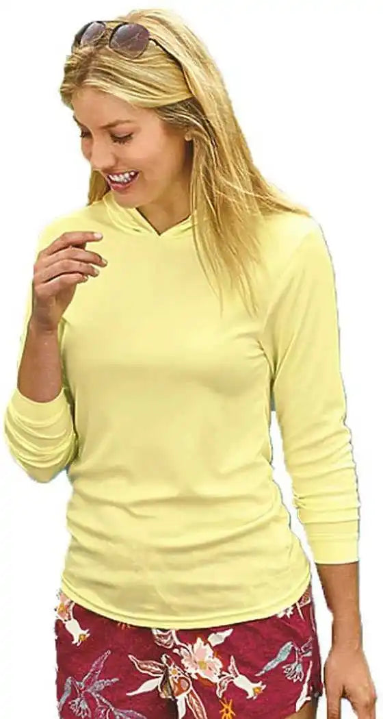 Paragon 220 Adult Long Sleeve Performance Hood Pale Yellow