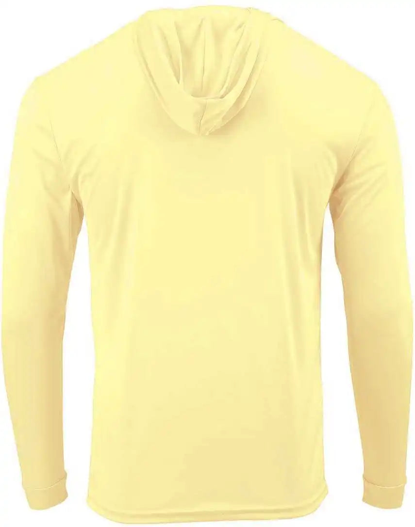 Paragon 220 Adult Long Sleeve Performance Hood Pale Yellow