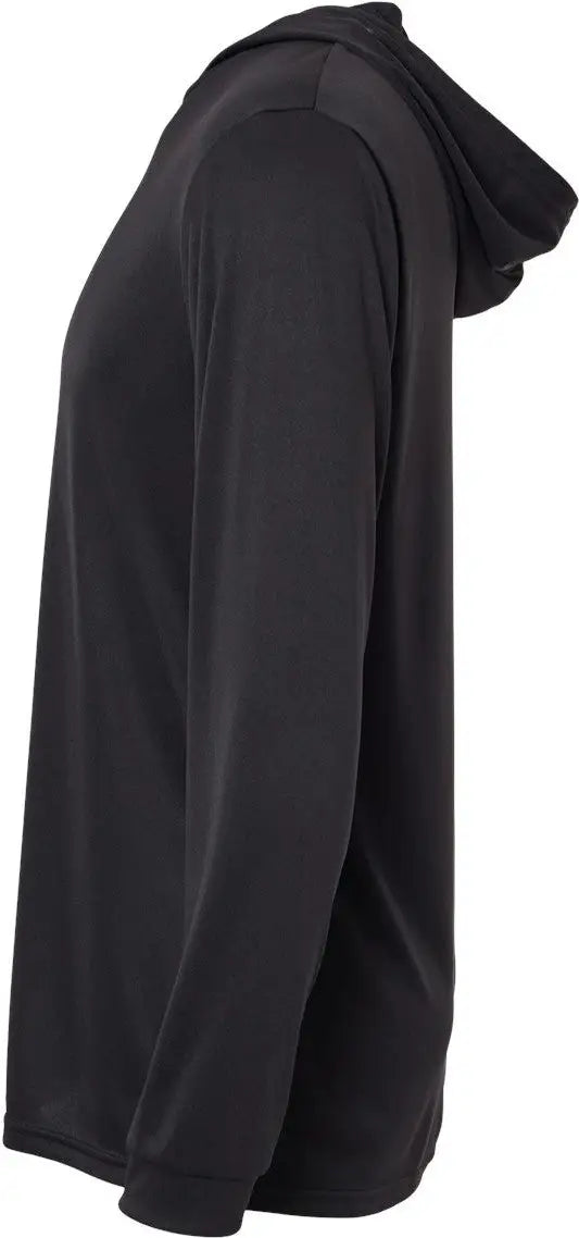Paragon 220 Bahama Performance Hooded Long Sleeve T-shirt - Black