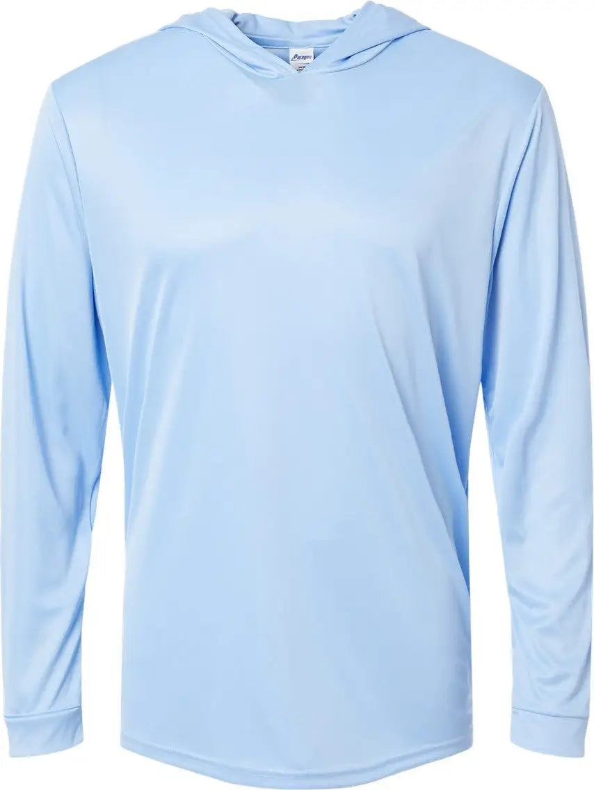 Paragon 220 Bahama Performance Hooded Long Sleeve T-shirt - Blue Mist - Adult Xs