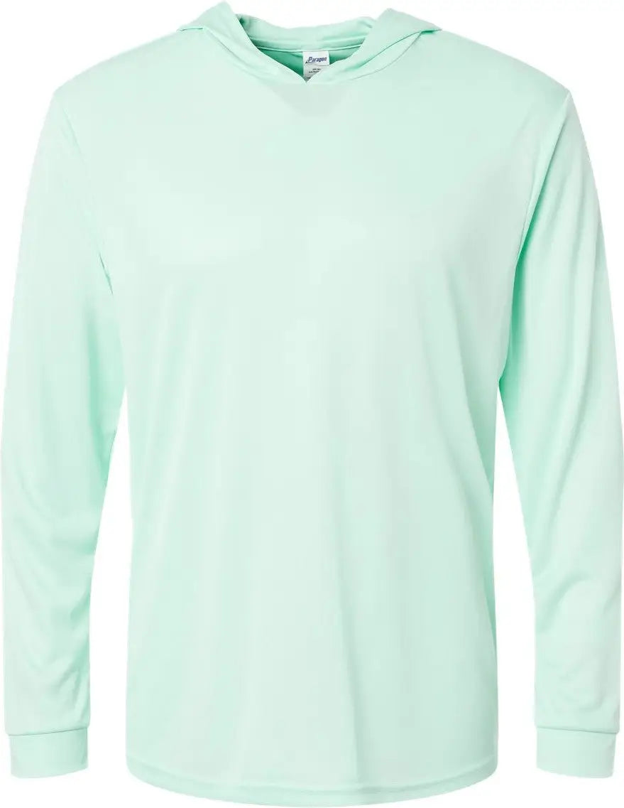 Paragon 220 Bahama Performance Hooded Long Sleeve T-shirt - Mint Green - Adult Xs