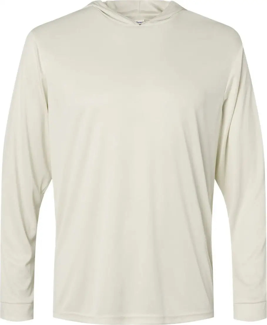 Paragon 220 Bahama Performance Hooded Long Sleeve T-shirt - Sand