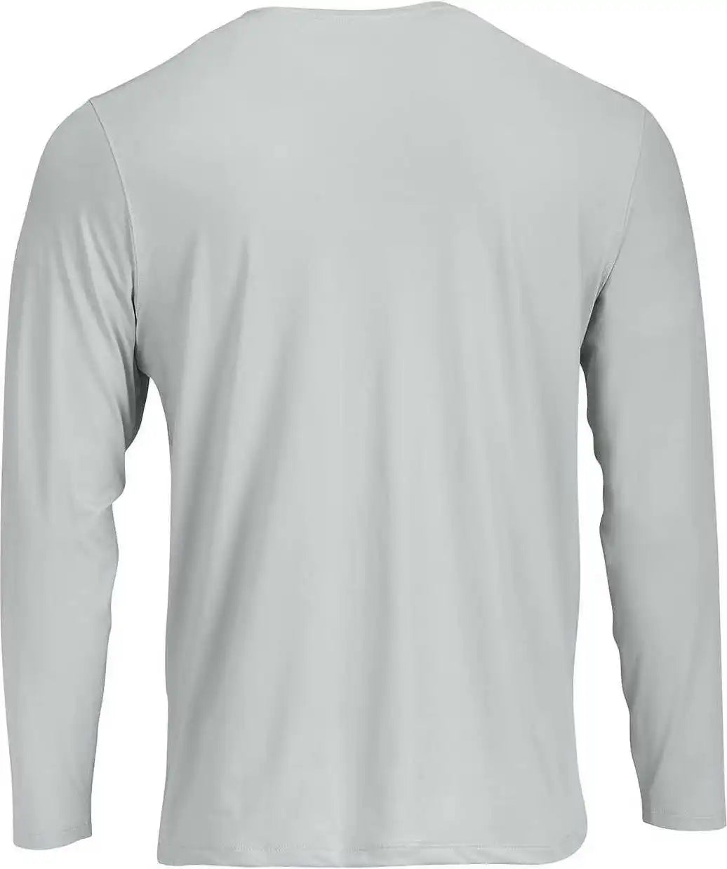 Paragon 222 Aruba Adult Long Sleeve Tee - Aluminum