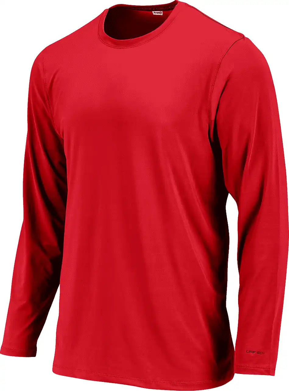 Paragon 222 Aruba Adult Long Sleeve Tee - Red