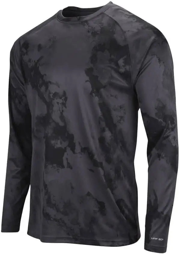 Paragon 228 Cabo Long Sleeve Watermark Print Tee - Graphite