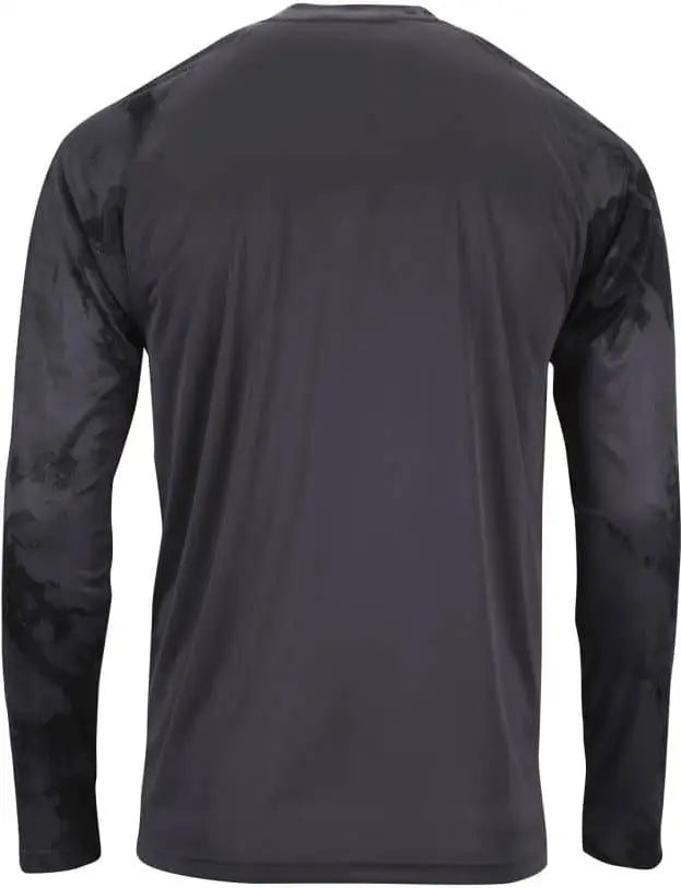 Paragon 228 Cabo Long Sleeve Watermark Print Tee - Graphite