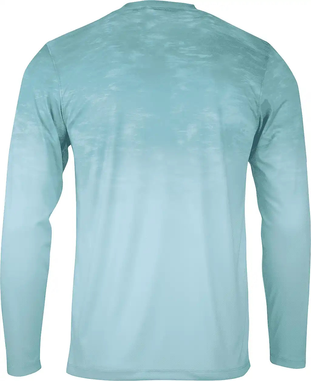 Paragon 229 Montauk Adult Long Sleeve Performance Tee Aqua Blue