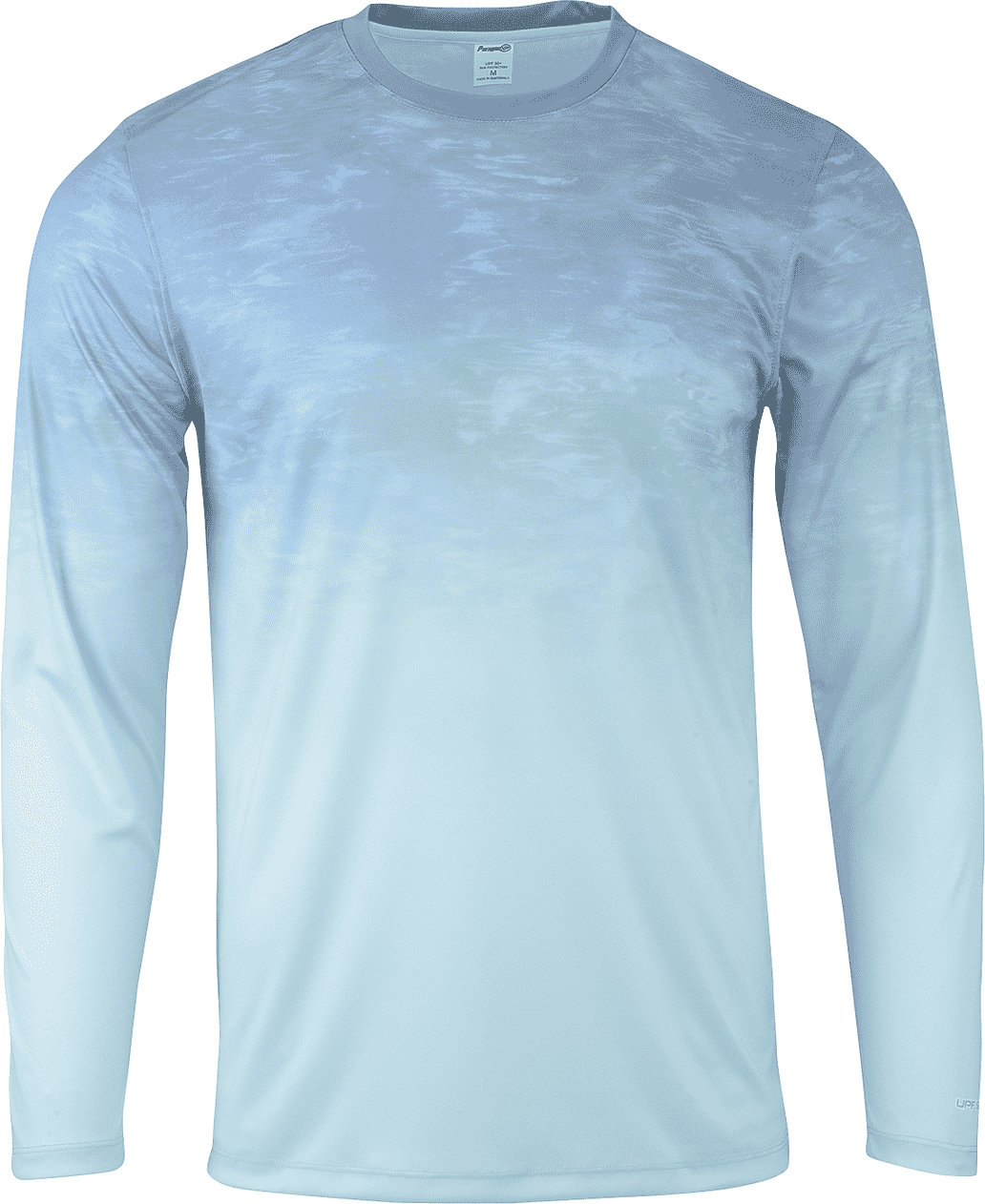 Paragon 229 Montauk Adult Long Sleeve Performance Tee - Blue Aqua