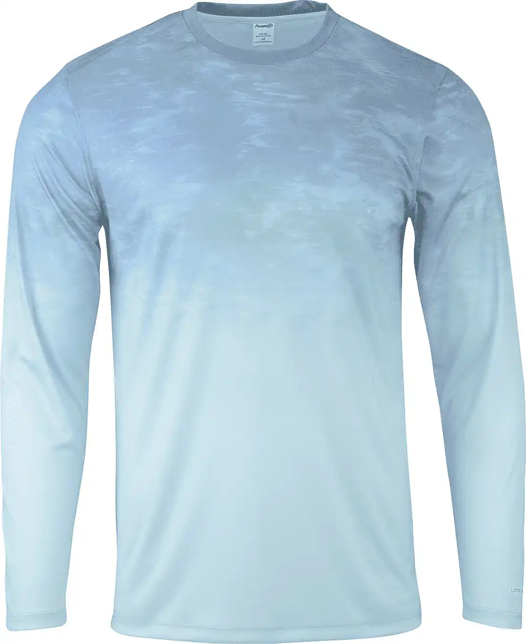 Paragon 229 Montauk Adult Long Sleeve Performance Tee Blue Aqua