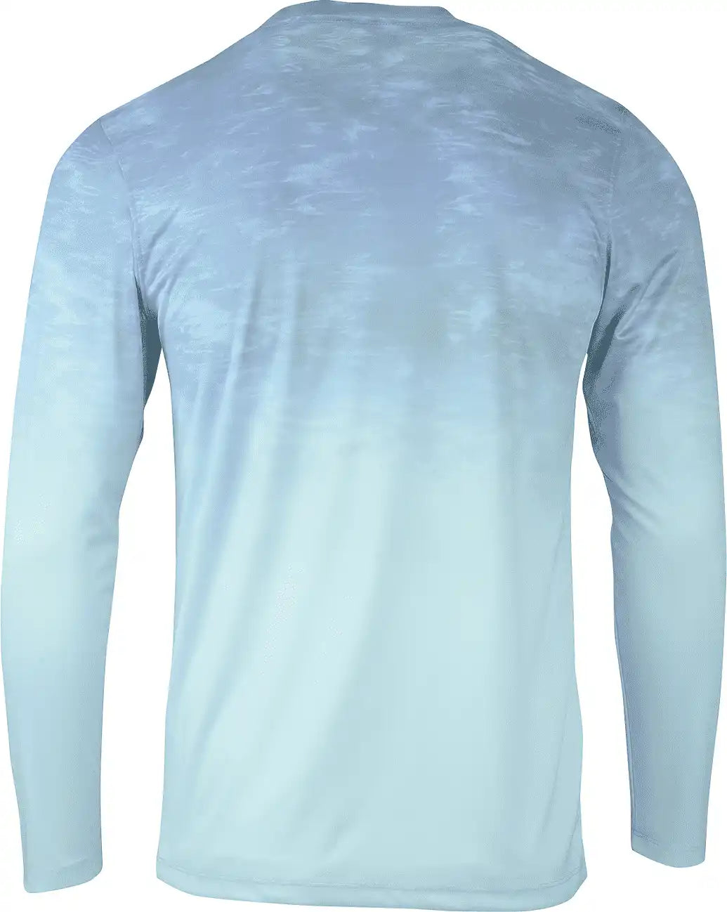 Paragon 229 Montauk Adult Long Sleeve Performance Tee Blue Aqua