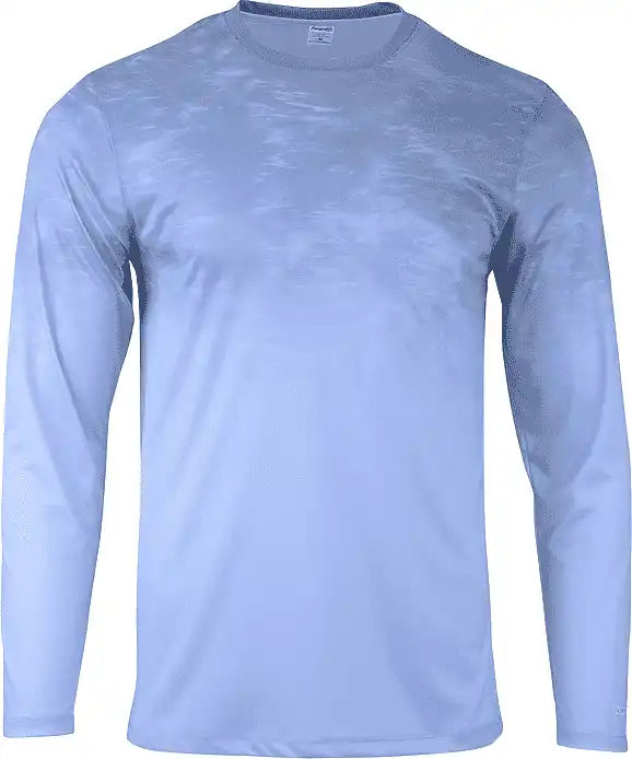 Paragon 229 Montauk Adult Long Sleeve Performance Tee Blue Mist