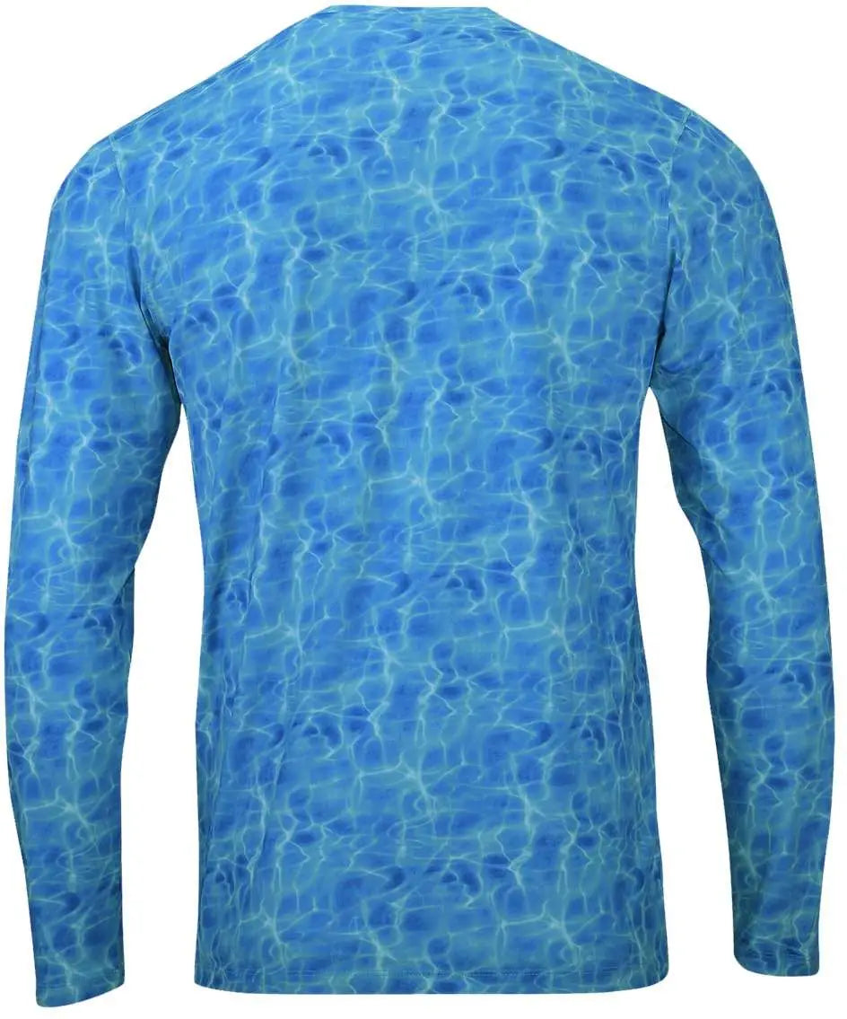 Paragon 230 Belize Sublimated Long Sleeve T-shirt - Blue Water