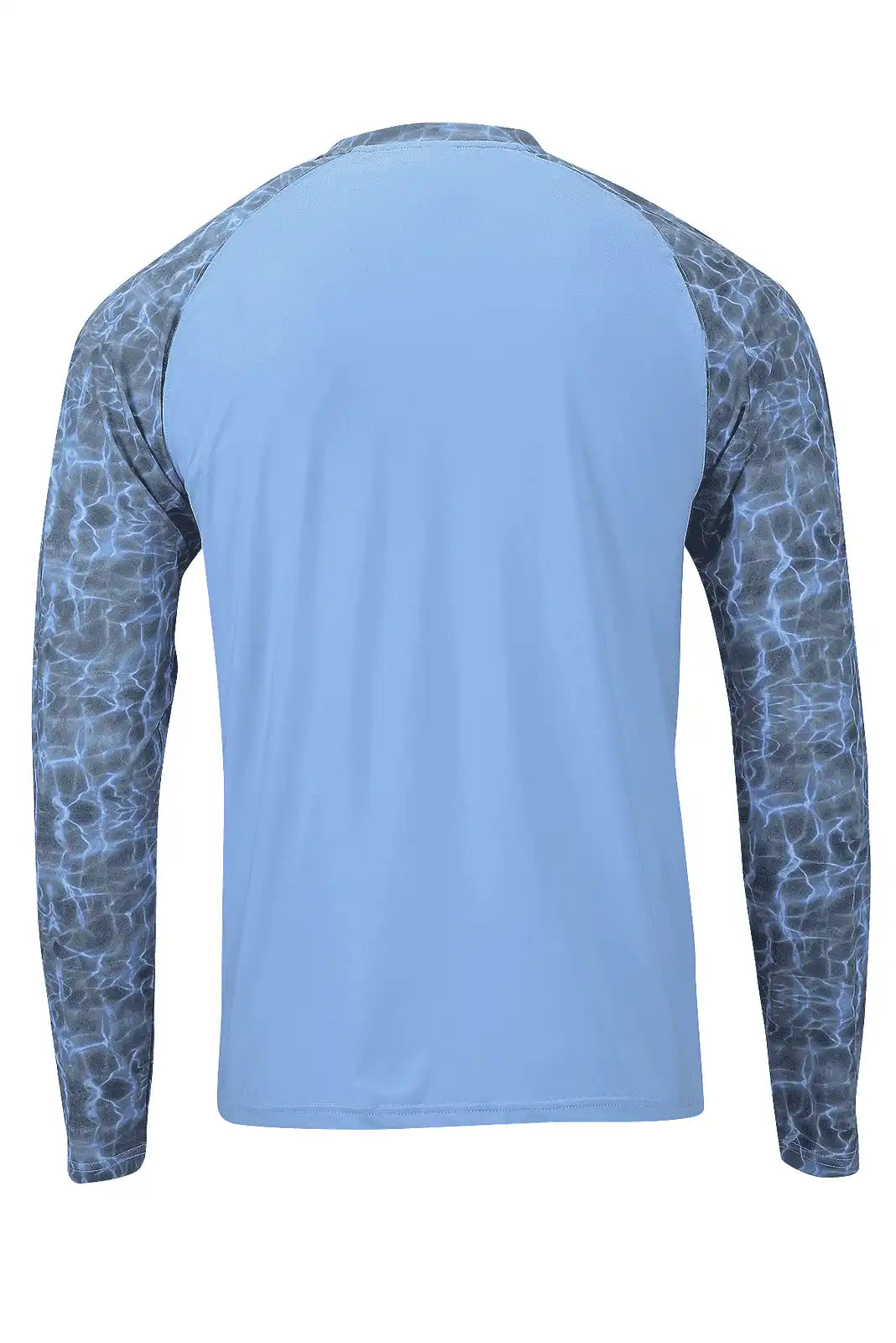 Paragon 231 Panama Adult Long Sleeve Performance Tee - Gray Mist Water