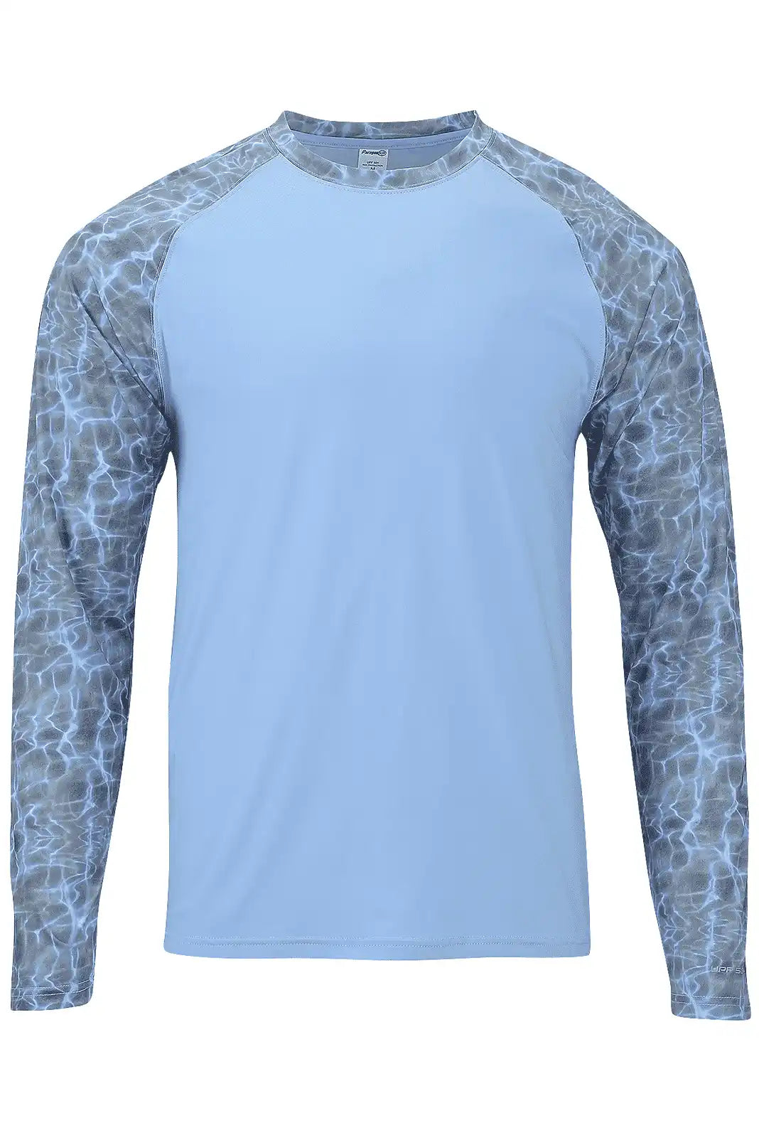 Paragon 231 Panama Adult Long Sleeve Performance Tee Gray Mist Water